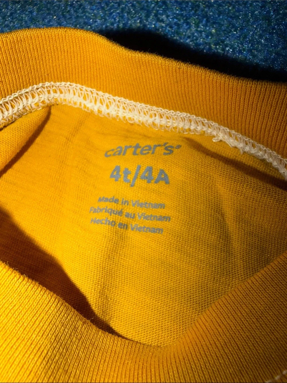 Carter's Mustard Yellow Short-Sleeve Tee